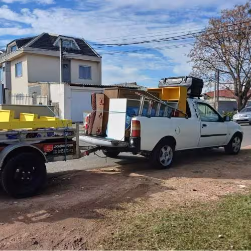 Detalhe do serviço de frete Beto Montagens - 2